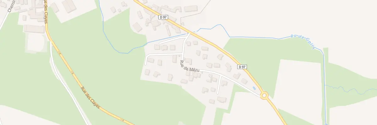 Plan du 73 Rue de Mézu à Chavenay