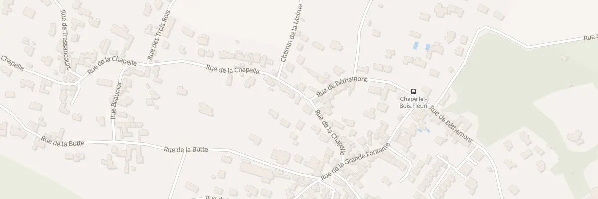 Plan du 1052 Rue de la Chapelle à Orgeval