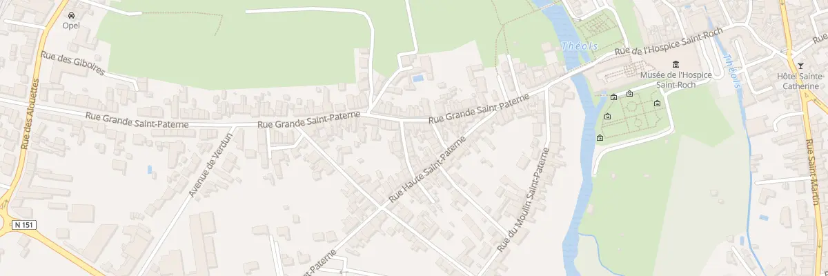 Plan du 39 Rue Grande Saint-Paterne à Issoudun