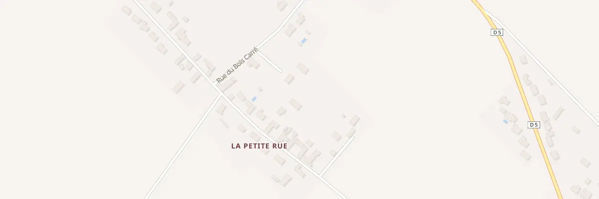 Plan du 7B Ptr Petite Rue à Villereau