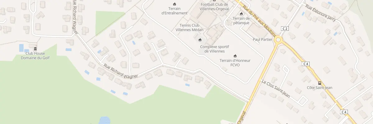 Plan du 17 Rue Richard Wagner à Villennes-sur-Seine