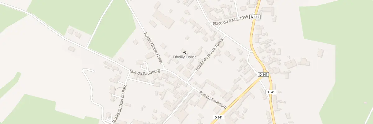 Plan du 18 Rue du Faubourg à Croixrault