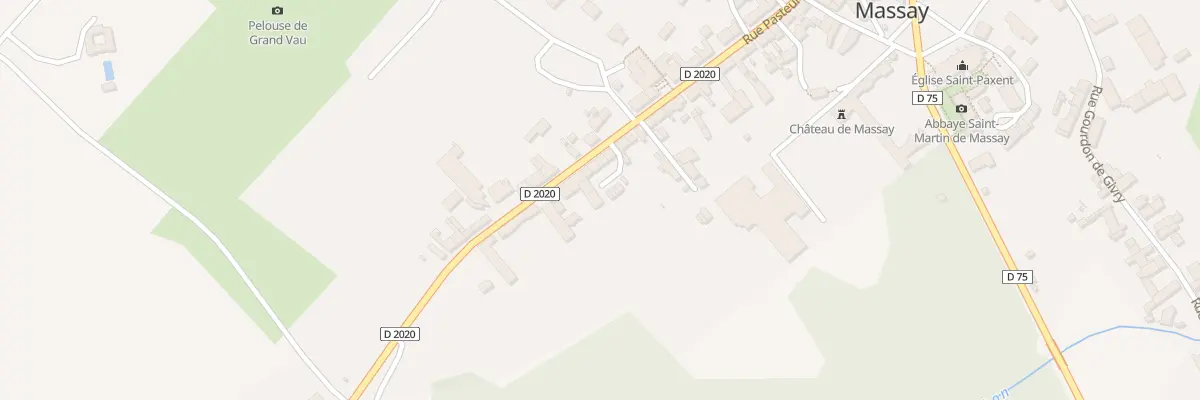 Plan du 59 Rue Pasteur à Massay