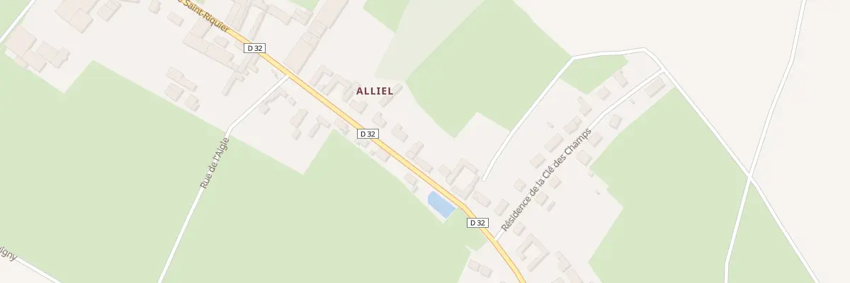 Plan du 50 Rue de Saint Riquier à Ailly-le-Haut-Clocher