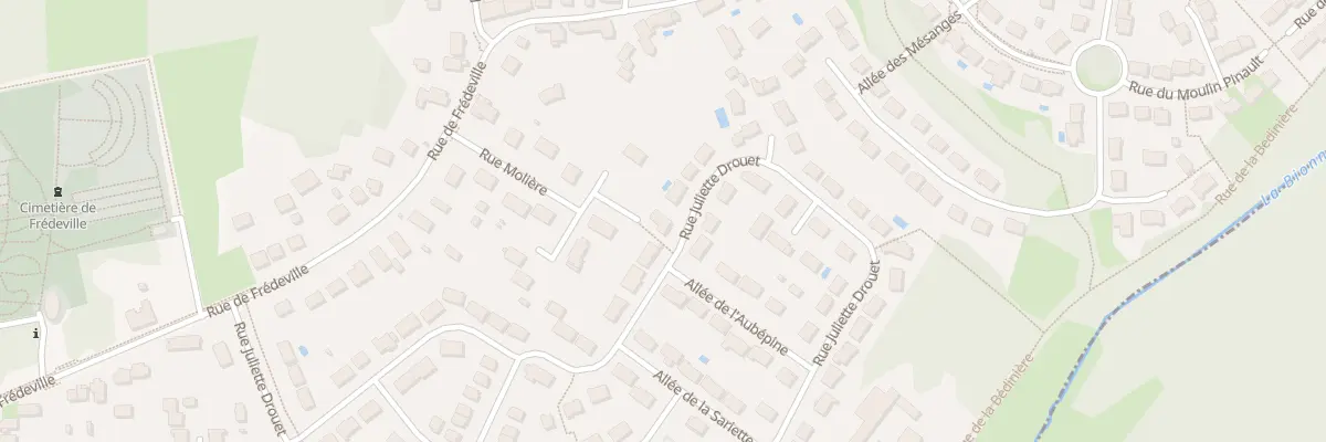 Plan du 62 Rue Juliette Drouet à Saint-Jean-de-Braye