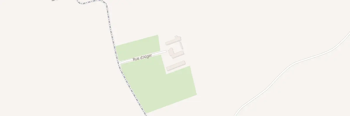 Plan du 540 Rue d’Alger à Oye-Plage