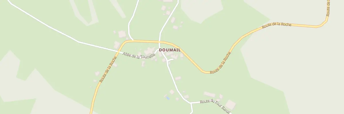 Plan du 53 Rte du Four Banal à Gros-Chastang