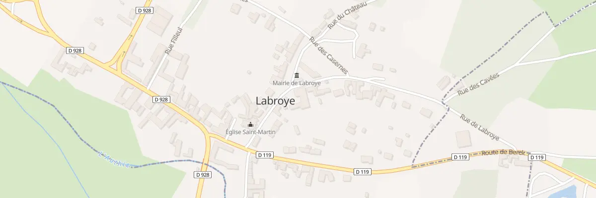 Plan du 14 Rue de Tollent à Labroye