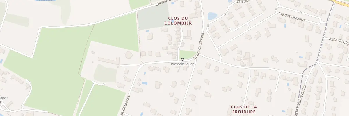 Plan du 17 Rte de Bionne à Combleux