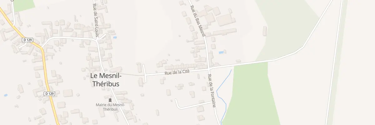 Plan du 6 Rue de la Cite Lemaire au Mesnil-Théribus