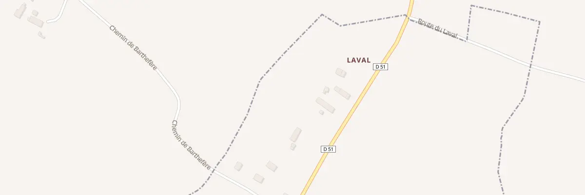 Plan du 5128 Laval à Poudis