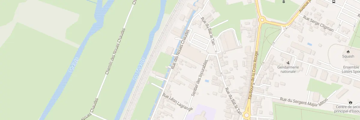 Plan du 34 Rue des Noues Chaudes à Issoudun