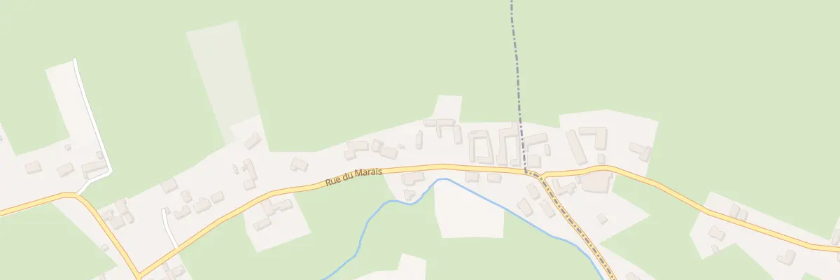 Plan du 21 Rue du Marais à Ergny