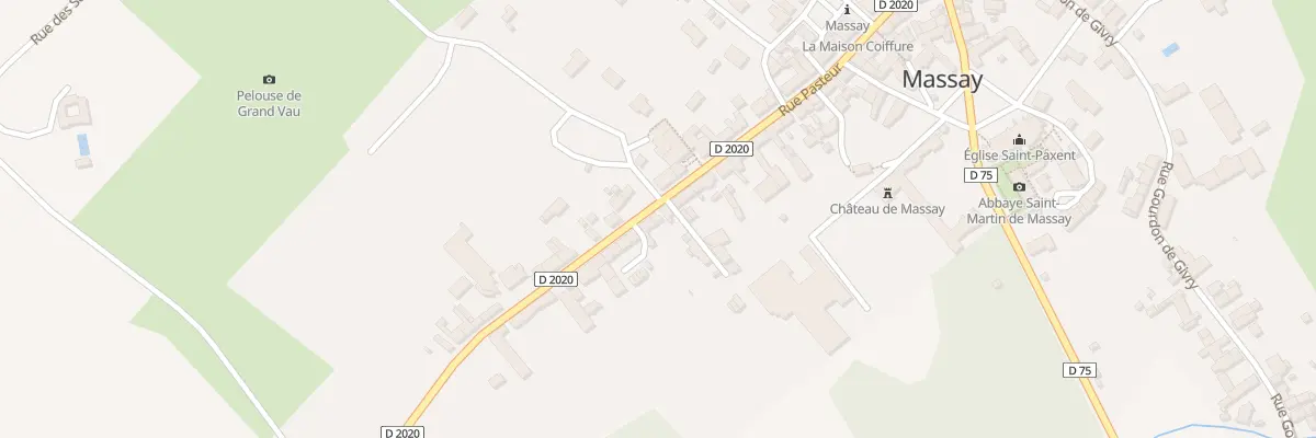 Plan du 49 Rue Pasteur à Massay