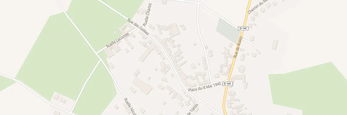 Plan du 8 Rue des Gelées à Croixrault