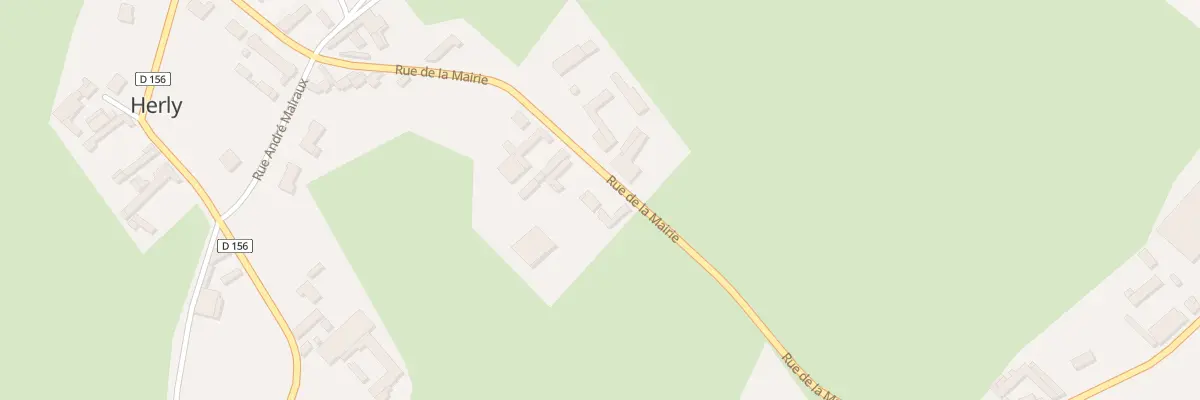 Plan du 23 Rue de la Mairie à Herly