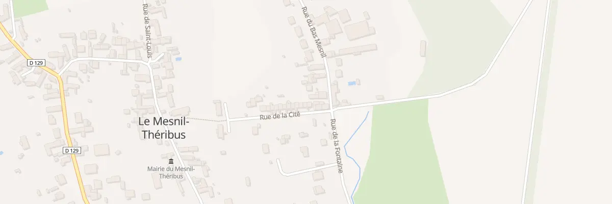 Plan du 4 Rue de la Cite Lemaire au Mesnil-Théribus