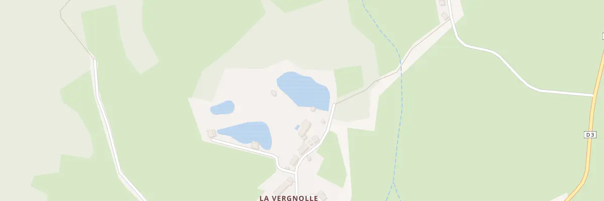 Plan du 10 La Vergnolle à Roches