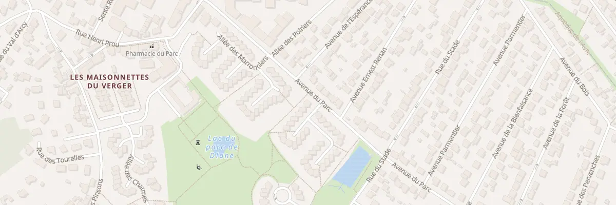 Plan du 1 Rue des Ormeaux aux Clayes-sous-Bois