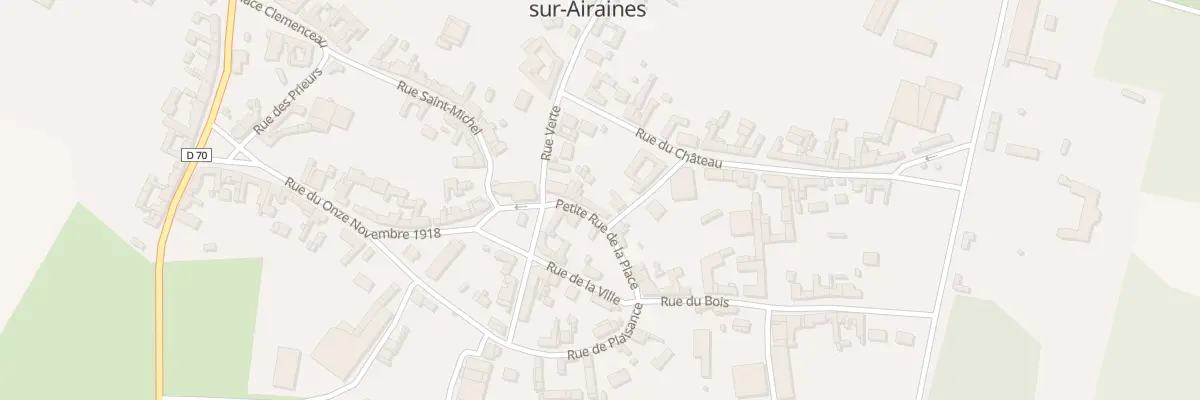 Plan du 7 Ptr Petite Rue de la Place à Quesnoy-sur-Airaines