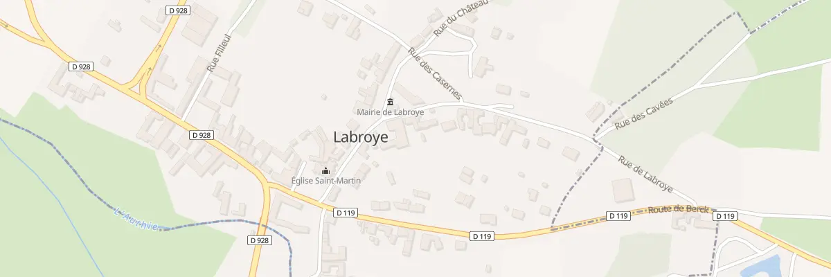 Plan du 16 Rue de Tollent à Labroye