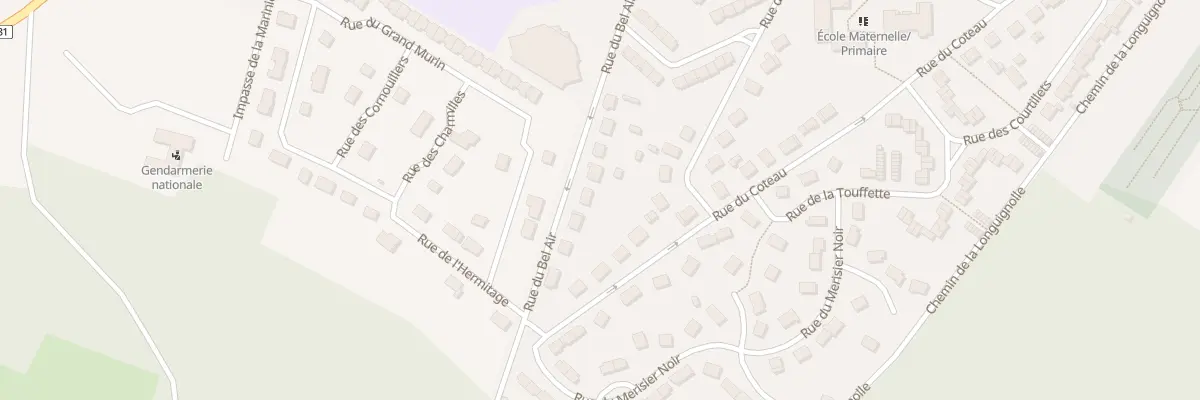 Plan du 281 Rue du Bel-Air à Auneuil
