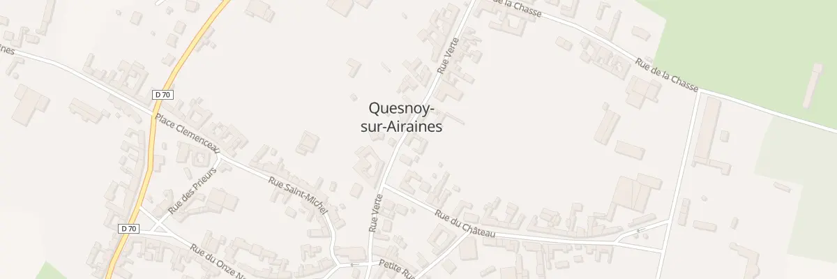 Plan du 8 Rue Verte à Quesnoy-sur-Airaines