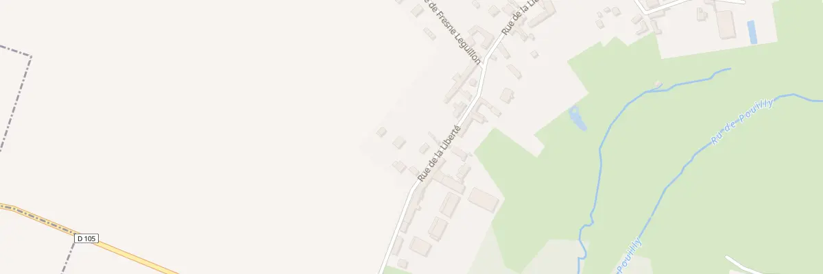 Plan du 3 Rue de la Liberté à Fresne-Léguillon