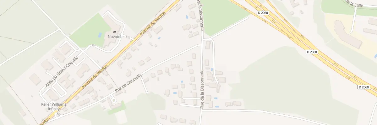 Plan du 115 Rue de la Bissonnerie à Saint-Jean-de-Braye