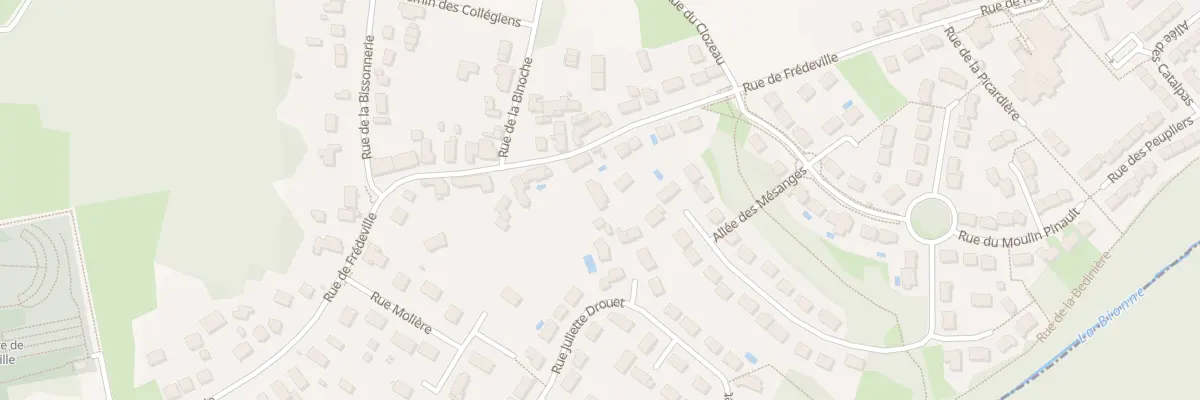 Plan du 158 Rue de Frédeville à Saint-Jean-de-Braye