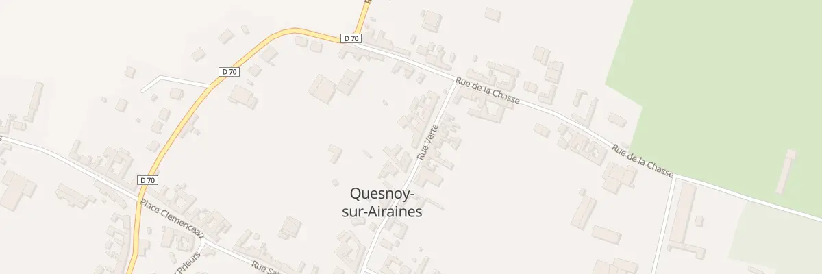 Plan du 25 Rue Verte à Quesnoy-sur-Airaines
