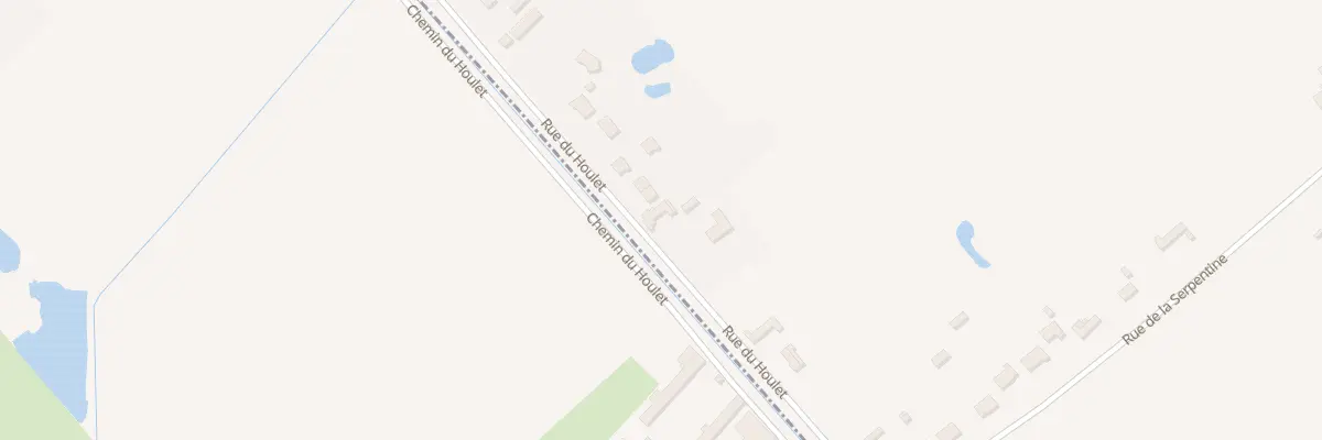 Plan du 3599 Rue du Houlet à Guemps