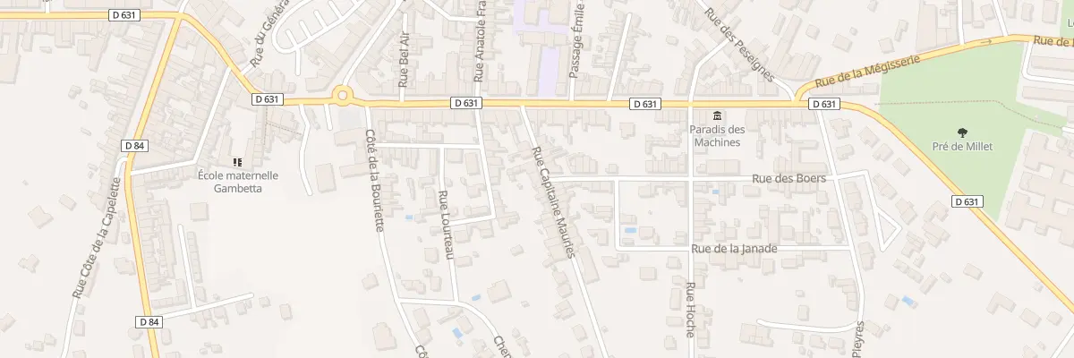 Plan du 10 Rue Capitaine Mauriès à Graulhet