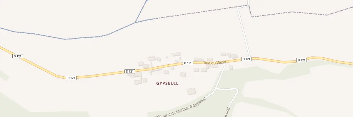 Plan du 20 Rue du Vexin à Monts