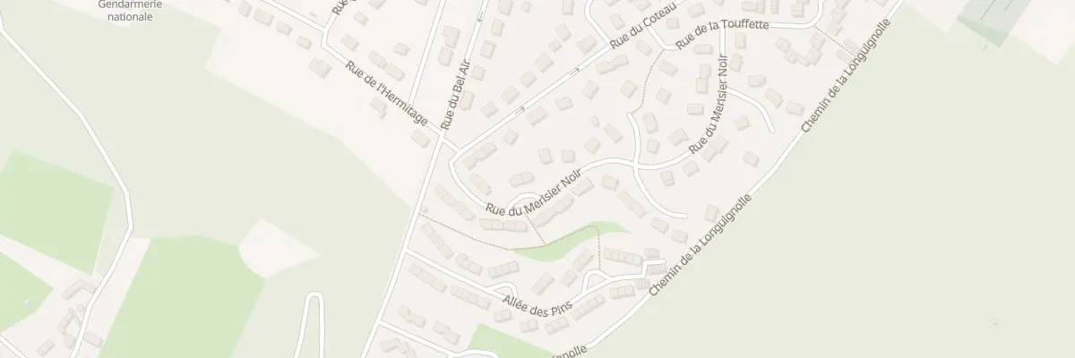 Plan du 340 Rue du Merisier Noir à Auneuil