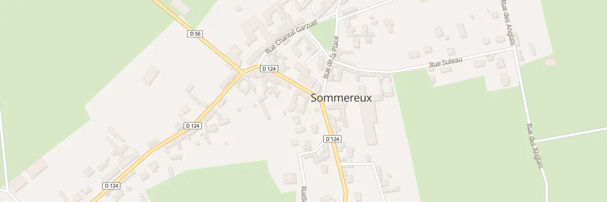 Plan du 8 Gr Grande Rue à Sommereux
