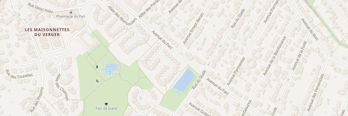 Plan du 8 Rue des Ormeaux aux Clayes-sous-Bois