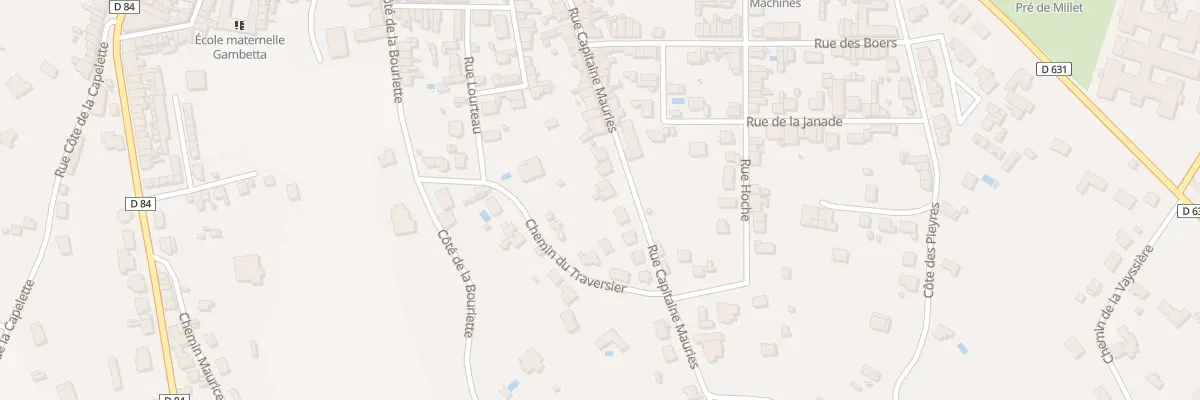 Plan du 32 Rue Capitaine Mauriès à Graulhet