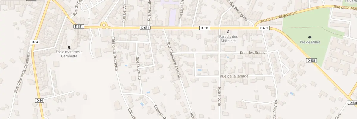 Plan du 9 Rue Capitaine Mauriès à Graulhet