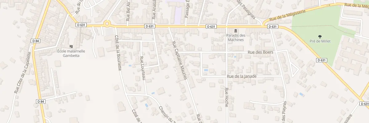 Plan du 11 Rue Capitaine Mauriès à Graulhet