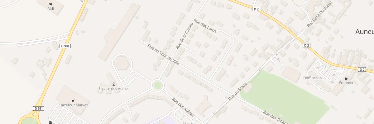 Plan du 50 Imp du Caillois à Auneuil