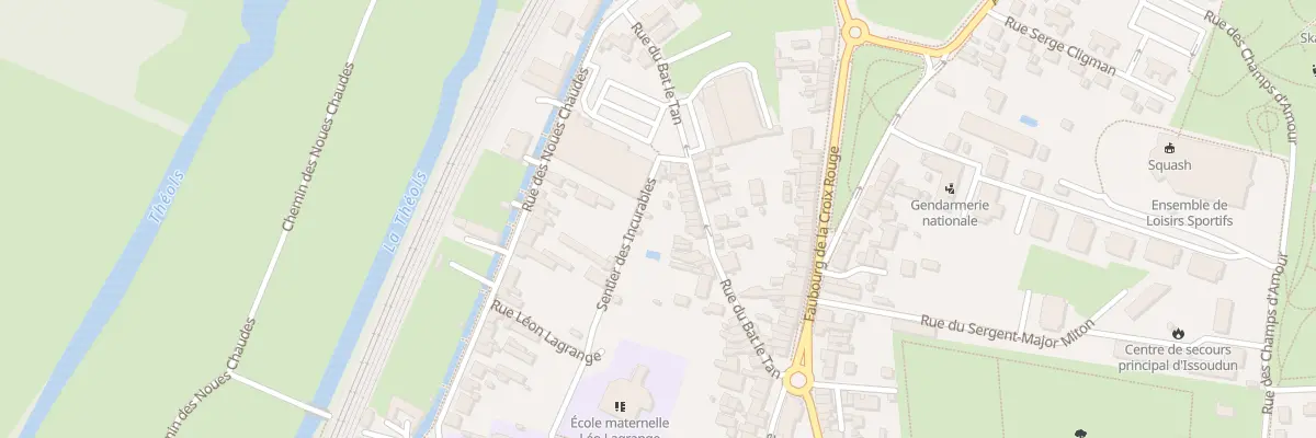 Plan du 25 Rue Bat Le Tan à Issoudun