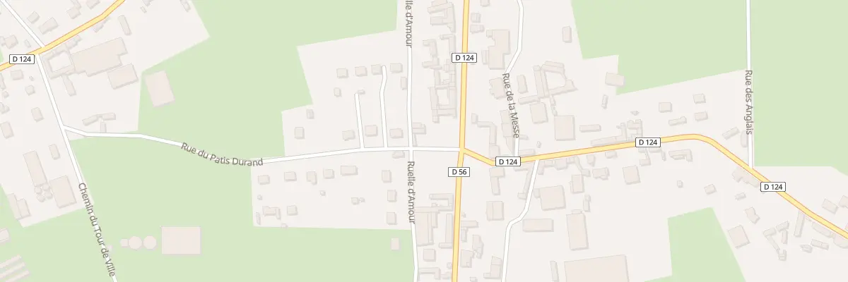 Plan du 2 Rue du Patis Durand à Sommereux