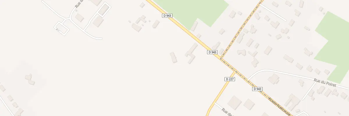 Plan du 524 Rte Nationale 43 à Autingues