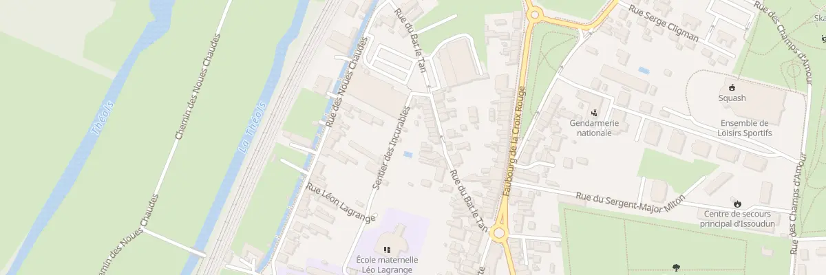 Plan du 23 Rue Bat Le Tan à Issoudun
