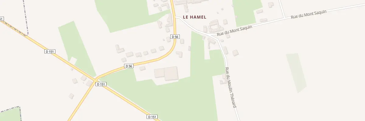 Plan du 508 Rue Notre Dame du Hamel au Hamel