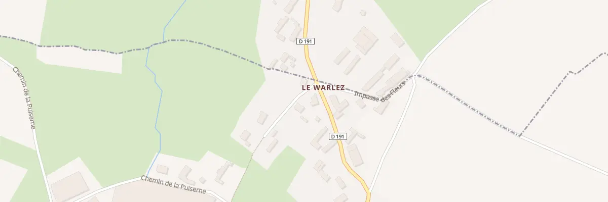 Plan du 1 Imp du Moulin à Alquines