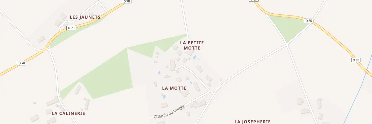 Plan du 5054 La Motte à Condé
