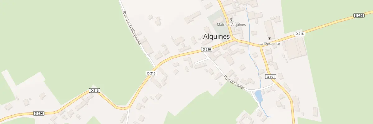 Plan du 7 Rue G et E Rocourt à Alquines