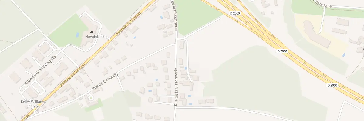 Plan du 118 Rue de la Bissonnerie à Saint-Jean-de-Braye